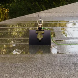 Relaxdays Rasensprenger 33,5 x 25 x 28,5 cm schwarz