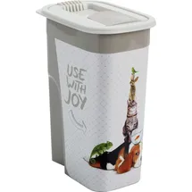 Rotho Tierfutterbehälter Schüttdose Flo 4,1 L