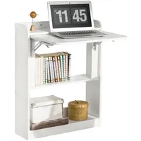 SoBuy Schreibtisch FWT92-W Weiß