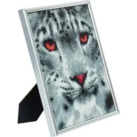 Crystal Art Craft Buddy CAM-15 - Snow Leopard, 21x25cm