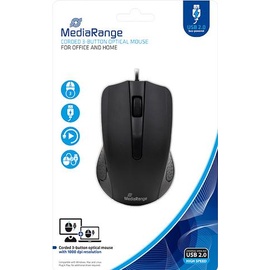 MediaRange MROS210 Maus kabelgebunden schwarz