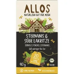 Allos Sternanis & Süße Lakritze Tee bio (20Btl)