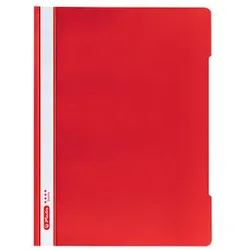 herlitz Schnellhefter Quality Kunststoff rot DIN A4