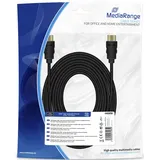 MediaRange HDMI-Kabel 10 m Schwarz
