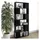 vidaXL Bücherregal Raumteiler 80 x 24 x 186 cm Schwarz