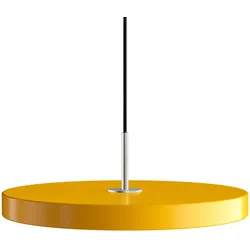 UMAGE - Asteria LED-Pendelleuchte, Stahl / safrangelb