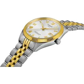 TISSOT Ballade 39mm T156.408.22.033.00 Herrenuhr Powermatic 80 COSC Bicolor