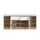 Meble Wojcik Sideboard 201 x 93 x 45 cm Weiß