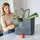 Koziol Organic XL Tasche grau 54 x 43 x 22 cm