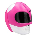 Funidelia | Power Rangers Helm rosa für Damen Film und Serien, Superhelden, Zeichentrickfilm - Zubehör für Erwachsene, Zubehör für Kostüm - Rosa