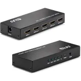 Club 3D HDMI 4 auf 1 Umschalter 4K120Hz Umschalter schwarz