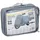 Dunlop Motorradabdeckung Größe L 228x99x124/75 cm Grau