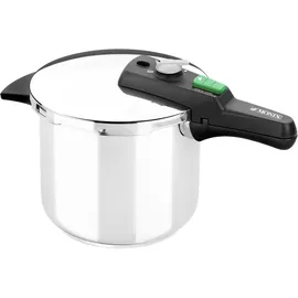 Monix M560003 QUICK Schnelle Dampfkochtopf, 7 liters, schwarz/edelstahl