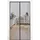 luxuskollektion Fliegengitter Tür 110 x 230 cm Schwarz