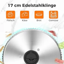 yashe Faltbarer Allesschneider 180W Schwarz