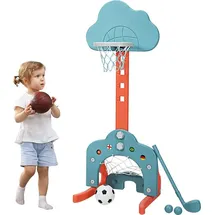 Costway Basketballkorb 3 in 1 Grün