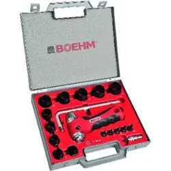 Boehm Ring-Stanzwerkzeug-Satz komplett im Behälter, Stanzbereich: 3-30mm
