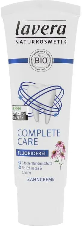 lavera zahncreme complete care fluoridfr 75 ml