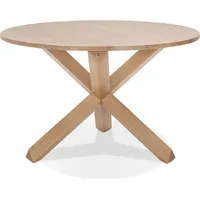 KADIMA DESIGN Esstisch, Massivholz Eiche, Rund, Ø 120 cm,