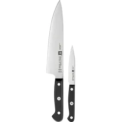 Gourmet Kochmesser und Obst- und Gemüsemesser 2 El.