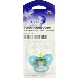 Sauger Kirsche Kl./Sch.gr. Petrol 102917 1 ST