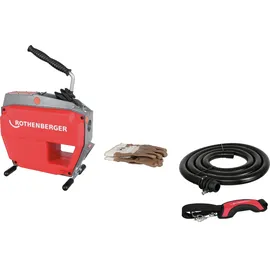 Rothenberger Rohrreinigungsmaschine VarioClean R600 Grün