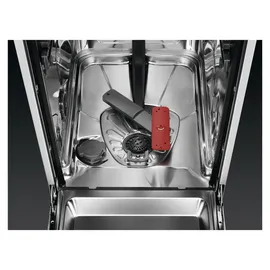 AEG FEE7341AZM Einbau-Geschirrspüler (teilintegrierbar, 446 mm breit, Edelstahl)