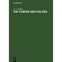 De Gruyter Oldenbourg Chemie des Holzes