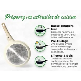 just perfecto household appliances JUST PERFECTO Topf-Set 21-tlg. Pfanne + Topf + Deckel