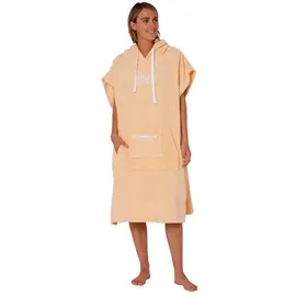 OCEAN & EARTH Ocean Earth Ladies Hooded Poncho Peach