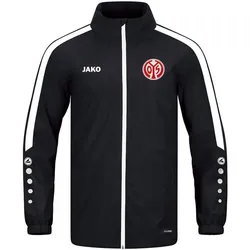 JAKO Kinder Fanregenbekleidung Mainz 05 Power, schwarz, 140