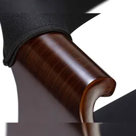 CLP Esszimmerstuhl Foley I Mit Armlehne Und Holzgestell I Küchenstuhl Und Wohnzimmerstuhl