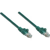 Intellinet Network Solutions Intellinet 737340 RJ45 Netzwerkkabel, Patchkabel CAT 5e U/UTP 0.25m Grün