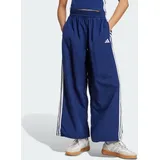 adidas Essentials 3-Streifen Lifestyle Woven Parachute Sporthose Blau/Weiß XXL