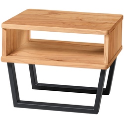 Hasena Surf industrial Nachttisch massiv mit Metallkufen