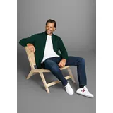 MAN'S WORLD Strickjacke Dunkelgrün 4XL