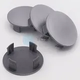 4 x Nabenkappen Nabendeckel Felgendeckel 64,5-55,0 mm - silber