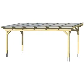 SKANHOLZ Sanremo 648 x 350 cm Fichtenholz schiefergrau