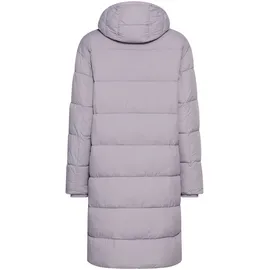 CAMEL ACTIVE Steppmantel mit verstellbarem Saum und fester Kapuze lila S