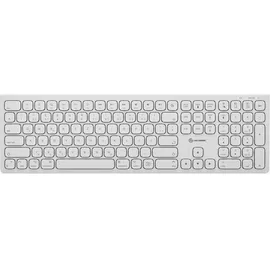 Alogic Echelon Bluetooth Wireless Keyboard (Deutsch) weiß Tastatur