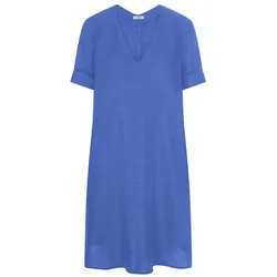 Kleid V-Ausschnitt Riani blau, 42