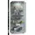 VCM Wandvitrine Benila XL 83 x 17 x 114 cm Silber