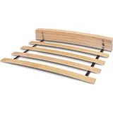 Rollrost 100x200 cm für Bett - Hochwertiger Rolllattenrost 17 gebogene Birkenholzlatten mit Band verbunden.Lattenroste holzlatten Klappbar Bestimm...