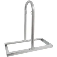 Trutzholm Fahrradständer Fahrradanlehnbügel 90 x 84 cm Ø 49 mm grau
