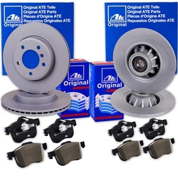 Ate Bremsscheiben + Beläge Vorne + Hinten Passend Für Renault Grand Scenic 2: