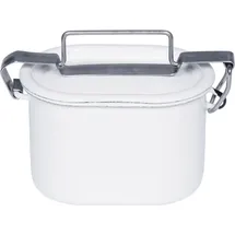 RIESS Dichtungsdose oval weiß 12 cm 0,75 l