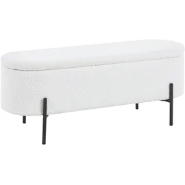 SalesFever Bettbank Schwarz/Weiß 110 x 44 x 40 cm