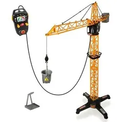 DICKIE TOYS 203462411 Giant Crane - Spielzeugkran mit Fernsteuerung