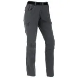 Maul Trail II Zipp off Caprihose Grau 22