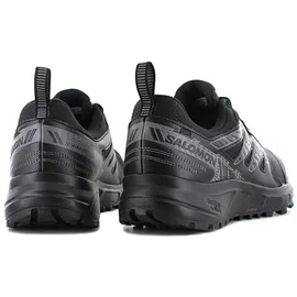 Salomon Wander Gore-Tex Herren Trail Running Wasserdichte Schuhe, Outdoor-bereit, Komfort durch Dämpfung, Sicherer Fußhalt, Black, 45 1/3